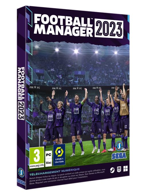 Sega Football Manager 2023 Edition Standard PC et Mac