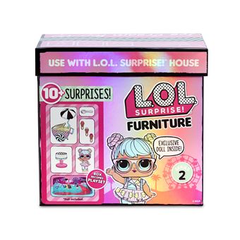 LOL SURP FURNITURE WITH DOLL