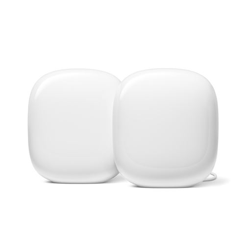Pack De Deux Routeurs Google Nest WiFi 6E Neige