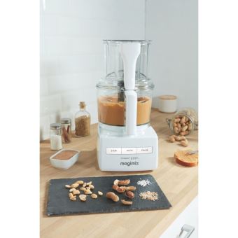Robot Magimix Compact 3200XL Blanc – Grand Format Multifonction Avec Garantie à Vie