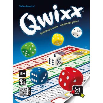 Recharge bloc de score pour le jeu Qwixx Gigamic - Jeux classiques - Achat  & prix