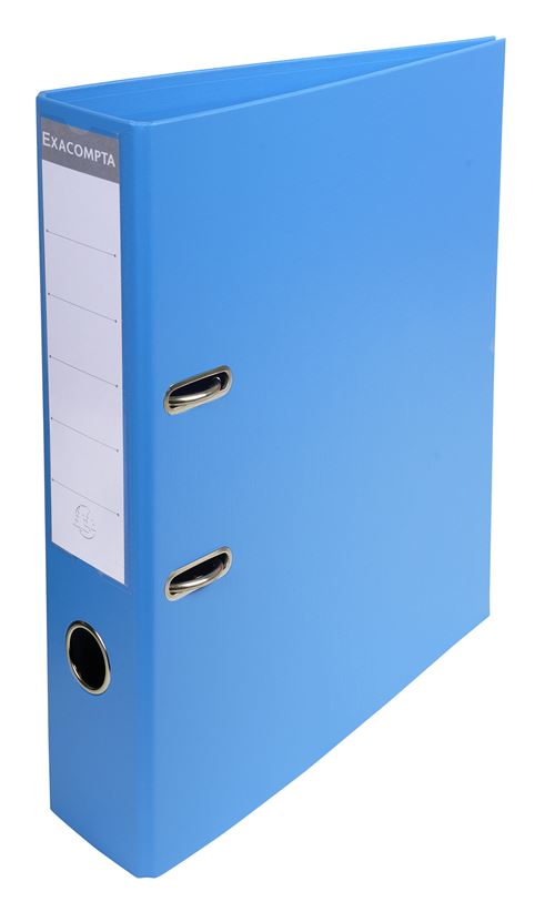Classeur &agrave; levier PVC A4 dos de 70mm Bleu
