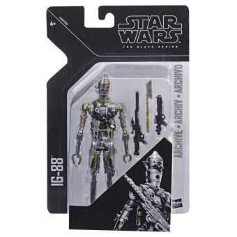 Hasbro star Wars IG-88 15 cm argent/bronze