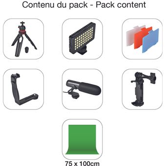 Pack Vlogger Essentiel