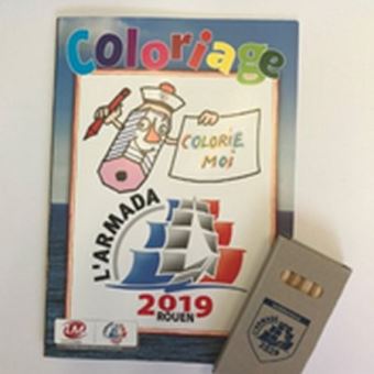 Album de coloriage Armada