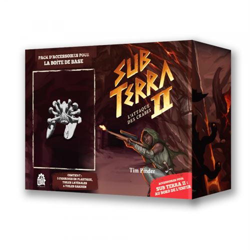 Jeu de stratégie Nuts Publishing Sub Terra 2 Pack de figurines L'ataque des Crabes - Nuts Publishing