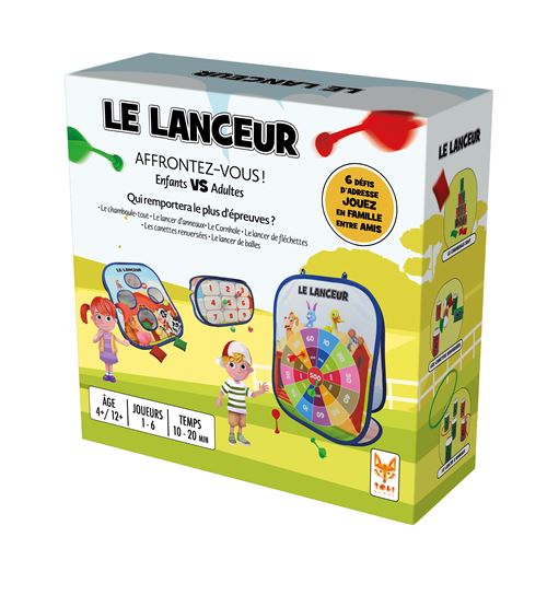 Topigames Multicolore Jeu D'adresse Extérieur Le Lanceur