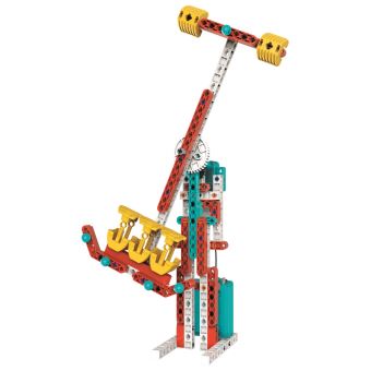Clementoni - Camion Minier 8 Ans – Coffret de Construction mécanique Enfant avec 2 modèles à Assembler, système de Direction Fonctionnel et Benne basculante, Jeu Scientifique STEM, Cadeau Jouet