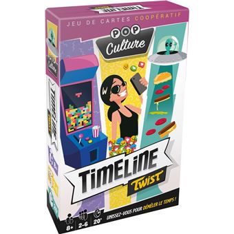 Jeu de stratégie Asmodee Timeline Twist Pop Culture