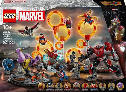 LEGO Marvel Combat final d’Avengers : Endgame 76323 - vue 8
