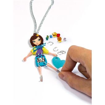 Kit créatif Clementoni Pendentifs poupées Charm dolls