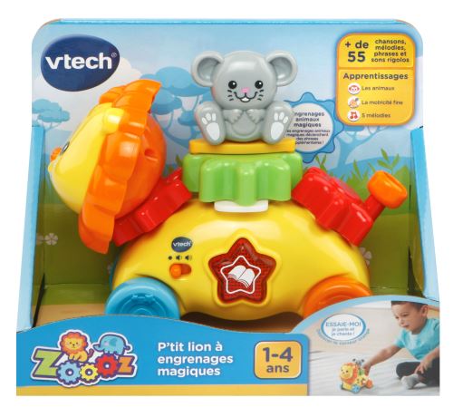 Petit lion à engrenages magiques Zooz Vtech baby