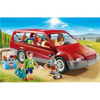 emmer Pardon Voorbereiding Playmobil Family Fun Vakantievilla Familie met auto 9421 - Playmobil - bij  Fnac.be