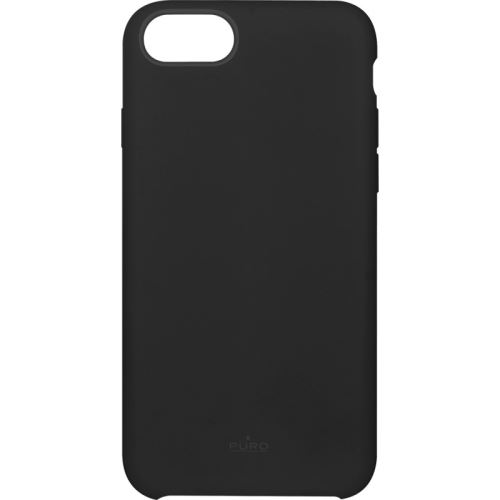 Coque souple Puro Icon Noir pour iPhone 6/6s/7/8/SE 2020