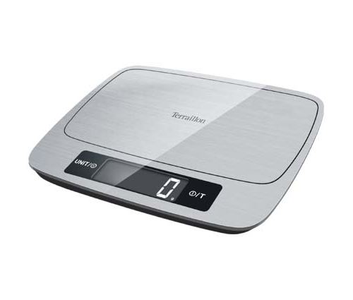 Balance de cuisine électronique Terraillon My Cook 15 Inox avec un vide pomme offert