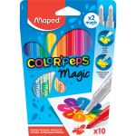 Pack de 10 Feutres magiques Maped Color'Peps