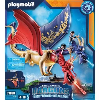 Playmobil Dragons 71080 The Nine Realms Wuwei and Jun