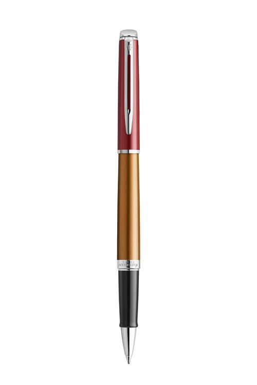 Stylo Roller Waterman Hémisphère French Riviera orange pointe fine
