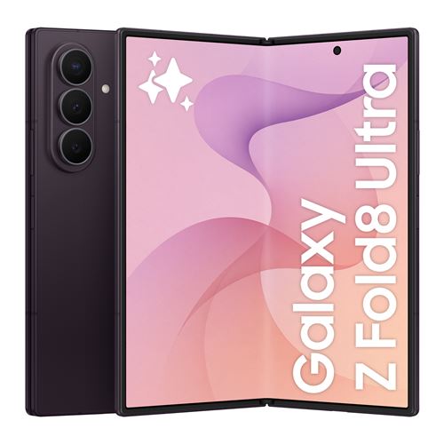 Smartphone Samsung Galaxy Z Fold8 Ultra 8 5G Double SIM 256 Go Techno Violet