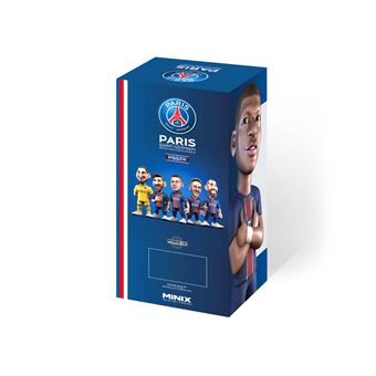 Pack de 5 figurines Minix Football Stars PSG Messi Donnarumma Neymar JR  Mbappe Ramos 7 cm - Figurine de collection - Achat & prix