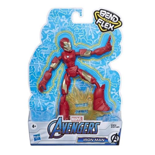 Figurine Avengers Iron Man Bend and Flex 15 cm