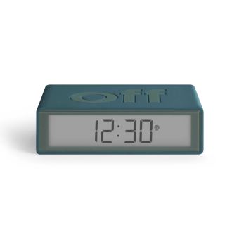 Radio réveil LCD Lexon Flip+ LR151 Bleu canard - 1