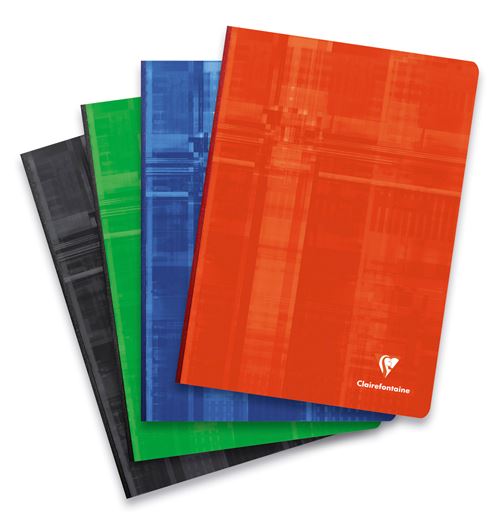 Cahier brochures Clairefontaine grand carreaux A4 192p 90g