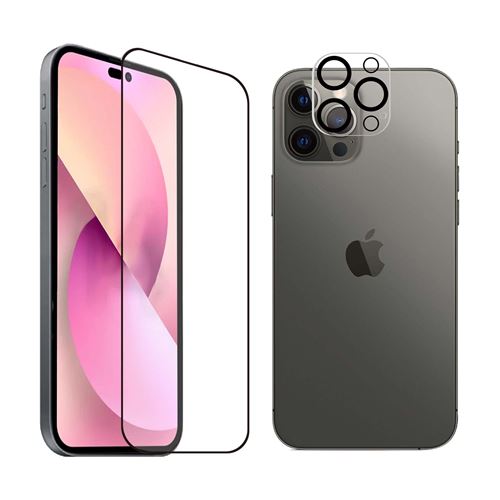 TigerGlass antibakterieller Displayschutz aus gehärtetem Glas für iPhone 14 Pro - Transparent