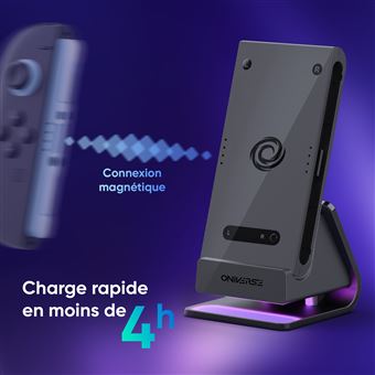 Support de charge Oniverse Fusion Dock 2 Joycons + Controller Grip pour Nintendo Switch 2 Noir