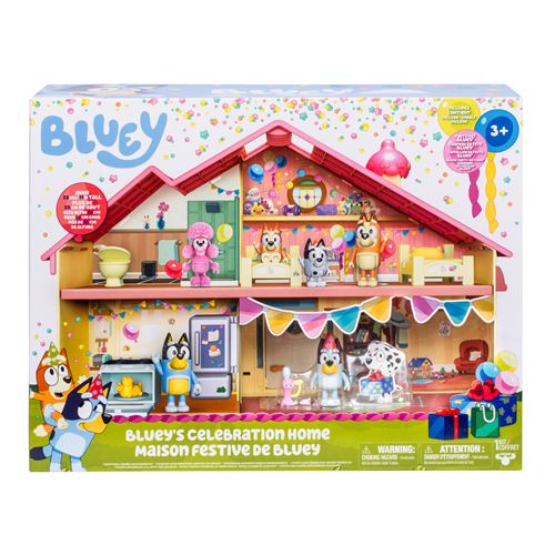 Figurine Bluey La Maison anniversaire de Bluey - Bluey