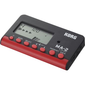 Métronome Korg MA 2BKRD Noir et Rouge