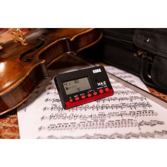 Métronome Korg MA 2BKRD Noir et Rouge