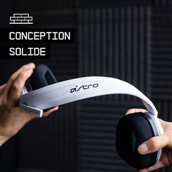 Micro-casque Astro A10 circum-aural Blanc et Bleu