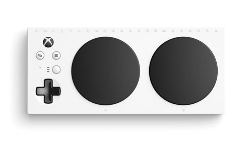 Manette adaptative pour Xbox Blanc et noir