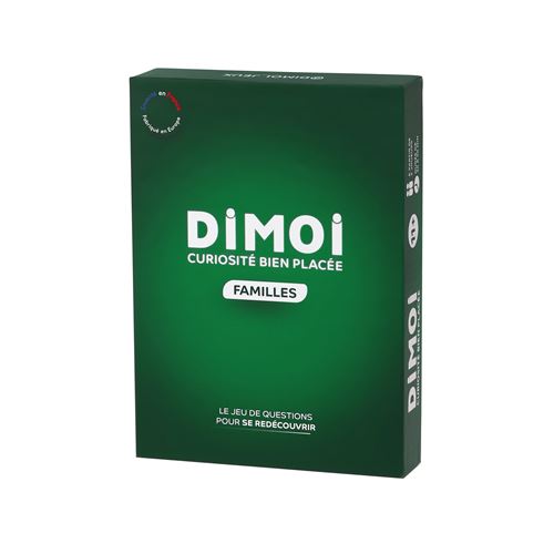 Jeu de cartes Tailemi Dimoi Edition Familles Vert