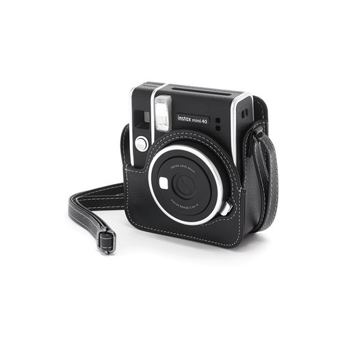 Custodia In Pelle PU Per Fotocamera Fujifilm Instax Mini 40 – Con Tracolla Regolabile E Tasca Per Pellicole