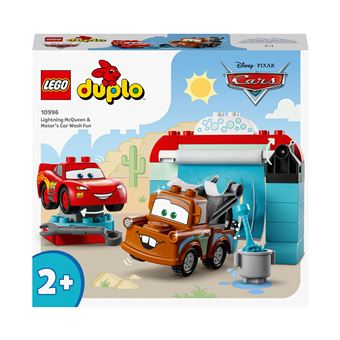 LEGO Duplo 10996 La station de lavage avec Flash McQueen et Martin Lego Achat prix fnac