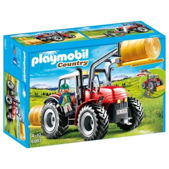 playmobil tracteur remorque