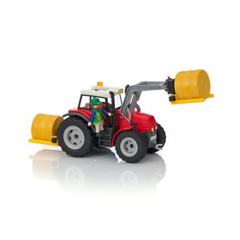 PLAYMOBIL - Tracteur avec Pelle et Remorque - Country - La Vie A