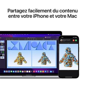 Macbook pro 13 1to ssd 16go ram puce m2 cpu 8 cœurs gpu 10 cœurs