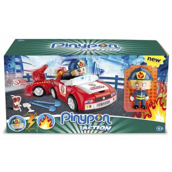 Véhicule Pompier Pinypon Action