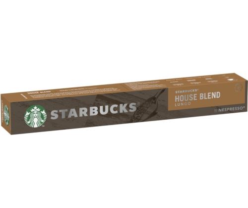 Pack de 10 capsules Nespresso Starbucks House Blend