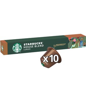 STARBUCKS HOUSE BLEND 250g 10個 Packung mit 10 Nespresso Starbucks House Blend Kapseln - Einkauf