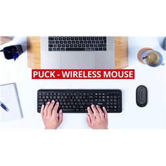 Trust Puck Souris ultra-plate sans fil rechargeable