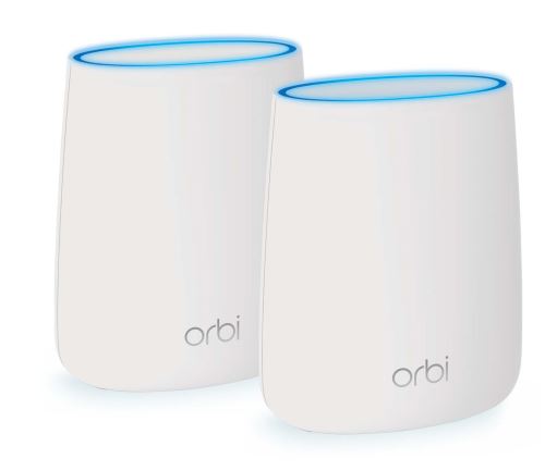 NETGEAR Orbi RBK20 - Système Wi-Fi (routeur, rallonge) - jusqu'à 250 m² - GigE - 802.11a/b/g/n/ac - Tri-bande