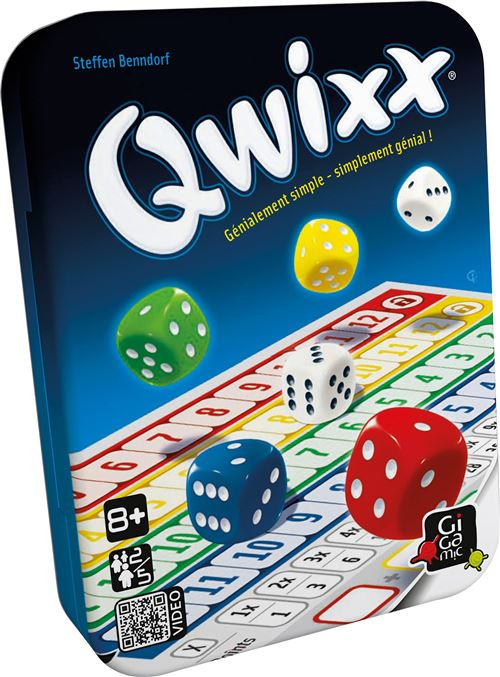 Boite de Jeu de société Gigamic Qwixx