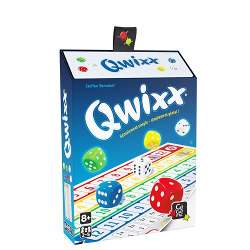 Jeu de Dés Gigamic JNQX – Qwixx Roll & Write pour 2 à 5 Joueurs - vue 10