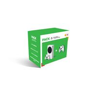 Pack Fnac Console Xbox Series S + 2 Manettes sans fil robot Blanc