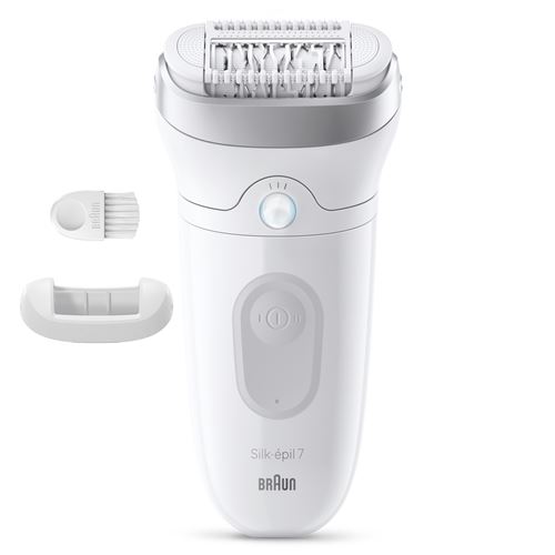 Epilateur Rechargeable Blanc Braun Silkepil7011