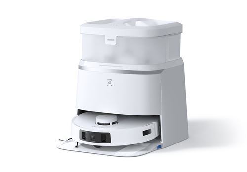 Aspirateur Robot Ecovacs Deebot T30 Pro Omni Blanc Et Argent